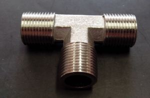 3/8" Мale Thread Equal Tee Fitting, 9100906