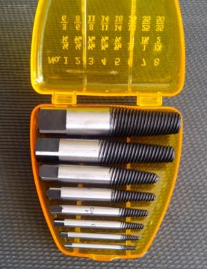Screw extractor set, 632082