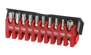 Σετ 10 τεμαχίων πενταγωνικά κατσαβίδια ασφαλείας, 21013