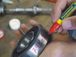 Немски Фин перманентен маркер BLEISPITZ, 1 мм, черен 0679