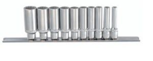 10 pcs 5-14mm 12-pt Flank deep socket set, 21014