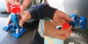 Χειροκίνητο εργαλείο εξαγωγής βαθουλωμάτων με 10 κομμάτια τακάκια κόλλας, 160-3113