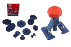 Χειροκίνητο εργαλείο εξαγωγής βαθουλωμάτων με 10 κομμάτια τακάκια κόλλας, 160-3113