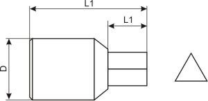 3/8" Καρυδάκι Τριγωνικής Βίδας Αποστράγγισης για Renault, 777-XT10