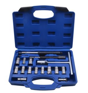 17 pcs Diesel injector seat cutter set, 50682