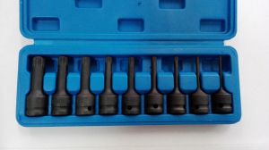 9 pcs 1/2"Dr Spline Impact bits socket (one piece), 30009