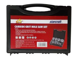 19-64мм Боркорони с карбидно покритие - комплект 13 ч.