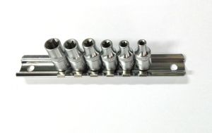 Комплект вложки 1/4" 6 части, "Еврейска звезда", 2062S