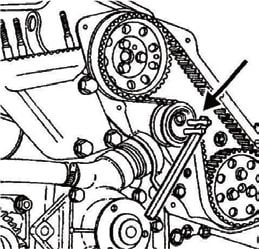 Σετ τεντωτήρα χρονισμού κινητήρα 908G6
