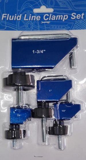 4 pcs Fluid line clamp set, 50230