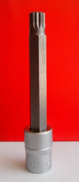  M10 1/2"Υποδοχή Spline Socket Bit, 34814010