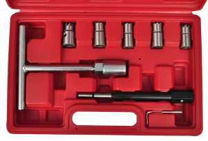 7 pcs Diesel Injector Seat Cutter Set, 50337