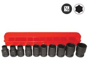 10 pcs 1/2"Dr. Impact socket set, 4109