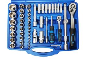 111 Pcs 1/4", 1/2" Drive Socket Set, 10111