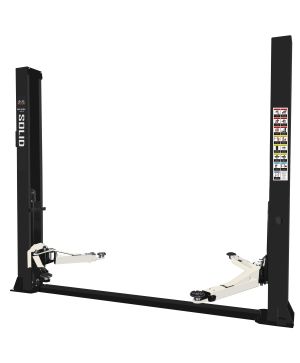 4-ton Solid Negel Lift + anchors and oil, 4*100 mm adapters, 2+3 stage arms