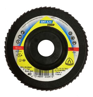 Abrasive mоp disc for stainless steel, Steel125x22.23 SMT325 Extra 40