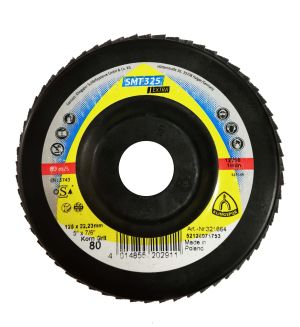 Abrasive mоp disc for stainless steel and steel 125x22.23 SMT325 Extra 80