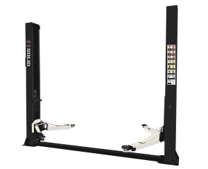 4 ton 3 Phase Solid Negel Jack Electro-hydraulic 2-post lift, floor plate + 4*100 mm Adapters