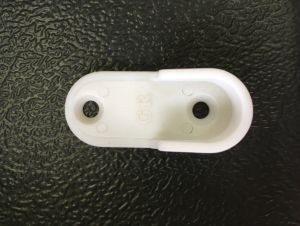 Държач за овална тръба WS021 PVC