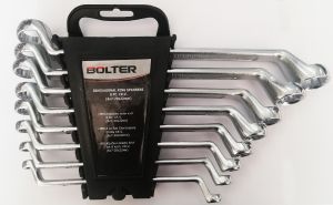 8 pcs Bihexagonal ring spanners 6-32, LT14865