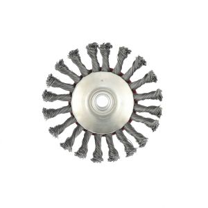 125mm Twist knot conical brush for angle grinder , 746119