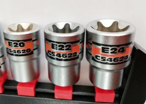 Σετ καρυδάκια αστέρων E4-E24 14 τεμ 1/4" & 3/8" & 1/2", C4141