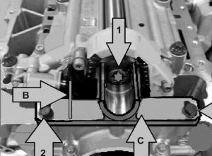 BMW N20 N26 1, 2, 3, 4 серия – Комплект инструменти за балансиращия вал и маслена помпа, 50790 
