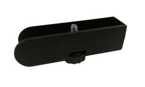 Πλαστικό ρυθμιζόμενο πόδι επίπλου KFT006-1 Μαύρο