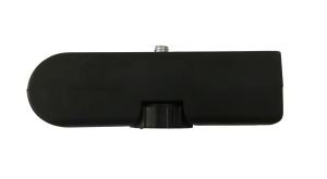 Πλαστικό ρυθμιζόμενο πόδι επίπλου KFT006-1 Μαύρο