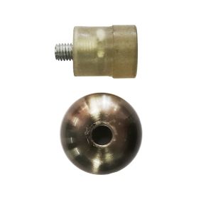 120 мм Мебелен крак S322 SATIN Nickel