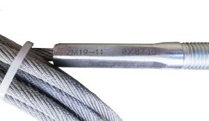 Car lift steel rope set