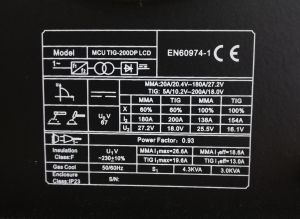 200A Inverter IGBT MCU PULSE TIG/MMA Welding machine Shonco Welding technology, 30206