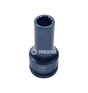 3/4" Δρα. 17 mm 12-σημείων κρουστική βαθιά καρυδάκι, 50479