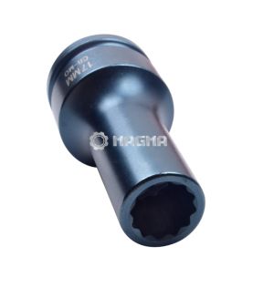 3/4" Δρ. 19 χιλ. 12-σημείο καρυδάκι κρούσης βαθιάς υποδοχής, 50480