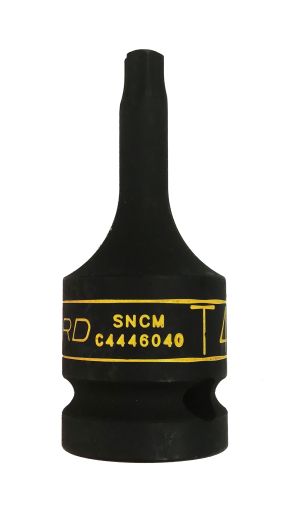 T40 1/2"Dr. Καρυδάκι Torx κρούσης 1/2" (ένα κομμάτι), C4446040