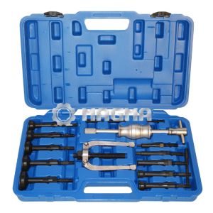 16 Pcs Bearing extractor set with slidding hammer, 50148