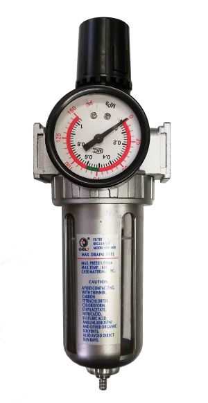 1/4" Air filter & regulator AFR80