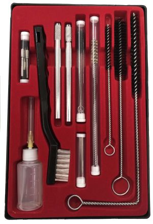 Σετ Καθαρισμού Πιστολιών Βαφής & Αερογράφων 22 τεμαχίων