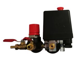 Пресостат с редуцир вентил, предпазен клапан и фитинги за компресор, 513051