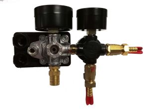 Пресостат с редуцир вентил, предпазен клапан и фитинги за компресор, 513051