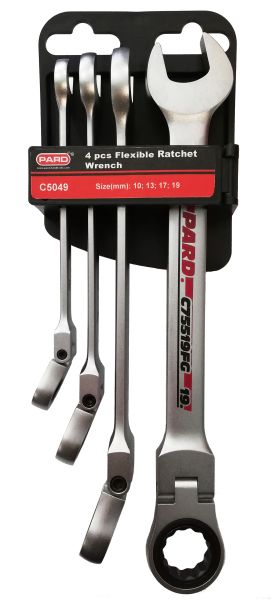 Σετ 4 τμχ Καρυδάκια καστάνιας με άρθρωση 10-19 mm, C5049