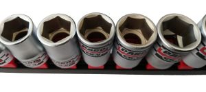 10-22мм 1/2"Dr. Шестостенни вложки - комплект 12 ч., C4121