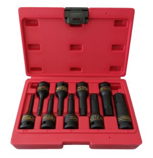 Σετ καρυδιών τροχών πρόσκρουσης 9 τεμαχίων 1/2", C4092