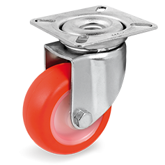 Τροχός με έγχυση πολυουρεθάνης, Κέντρο από Πολυαμίδιο 6, 364302