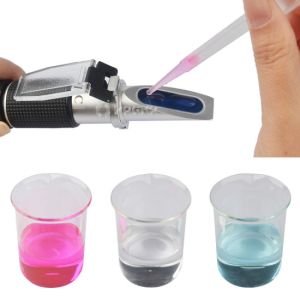 4-in-1 Refractometer (for Antifreeze, Screenwash, Battery Fluid and AdBlue), 50572