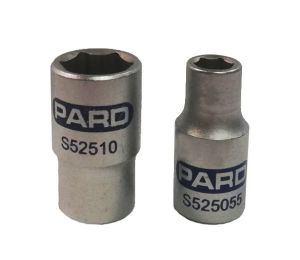 10 mm 1/4" Dr. 6-pt. Flank socket, C52510