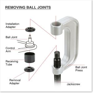 21 PCS Master Adaptor Set Ball Joint Service Kit, 50042