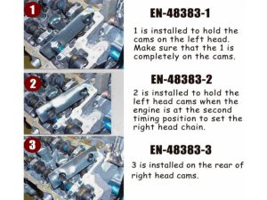 GM Opel 2,8i; 3,6i V6 - Σετ εργαλείων χρονισμού κινητήρα, 50349