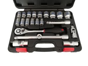 22 Pcs 1/2"Dr. Socket set 4223