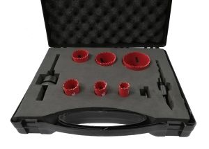 Σετ πριονιών οπών Bi-metal 9τμχ 16-51mm